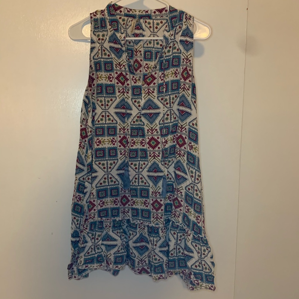 Abstract swing dress
